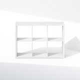 Furinno Cubic Open Back Multipurpose Clothing & Closet Storage Organizer Shelf, 6-Cube