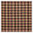 Heritage Farms Primitive Check Table Topper 40x40
