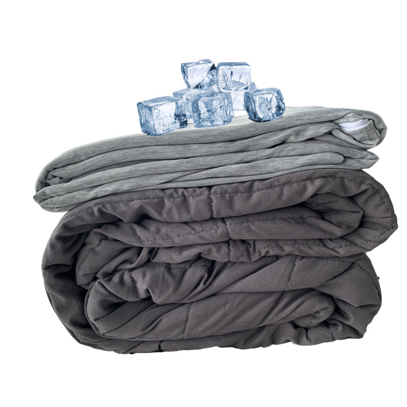 Couverture pondérée de refroidissement icy Boynton, l 48 po x L 72 po, 10 lb
