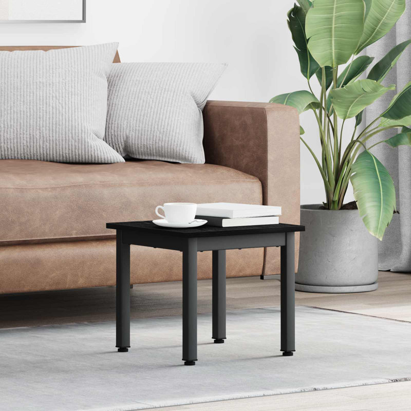 Coffee Table, Black Oak, Black, 36cm. H x 40cm. L x 40cm. W