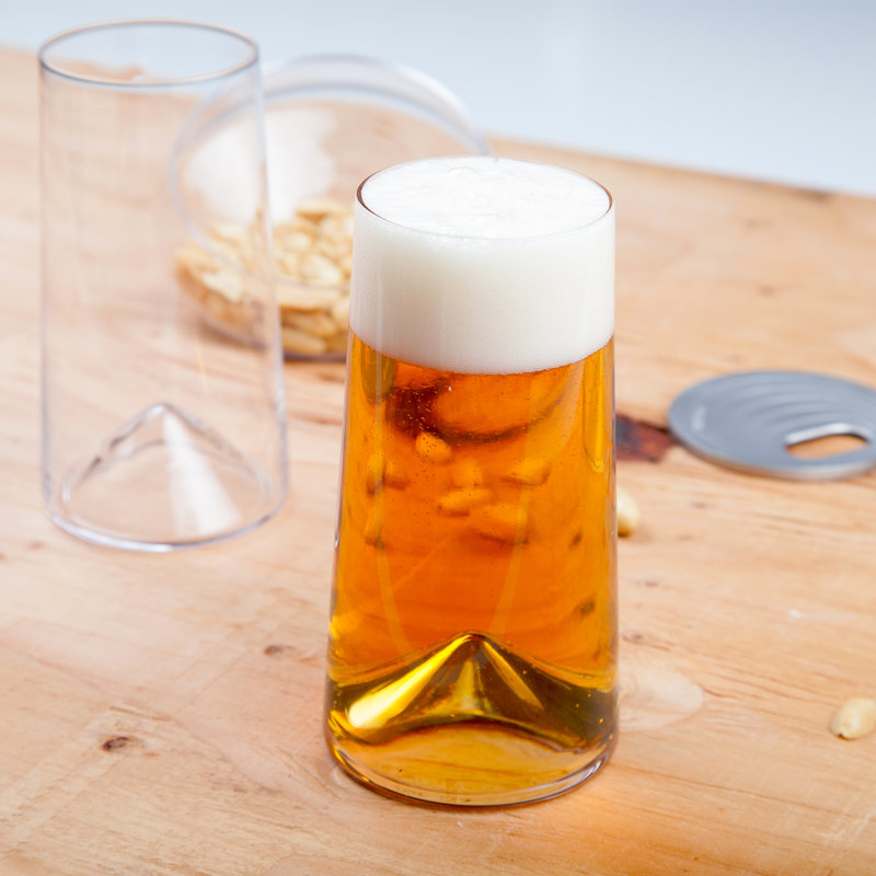 Monti-Pint 16 oz. Crystal Pint Glasses, 12 oz
