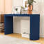Console courbée à rayures verticales pour le vestibule ou le salon-955737195