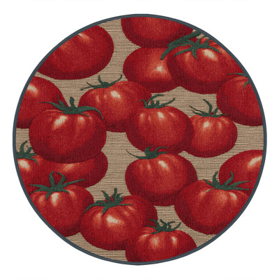  Tapis lavable tomates et légumes Roma