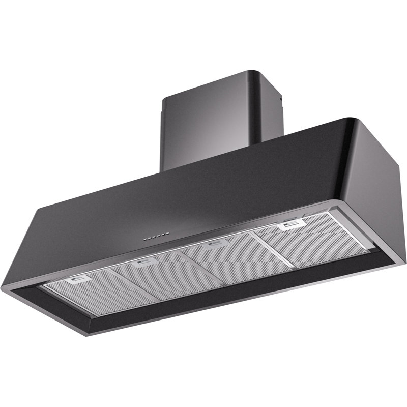 ILVE Nostalgie II 48 in Range Hood, Glossy Black