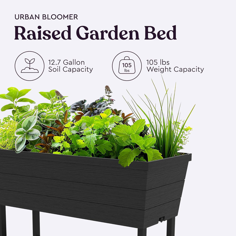Lit de jardin surélevé 12,7 gallons Urban