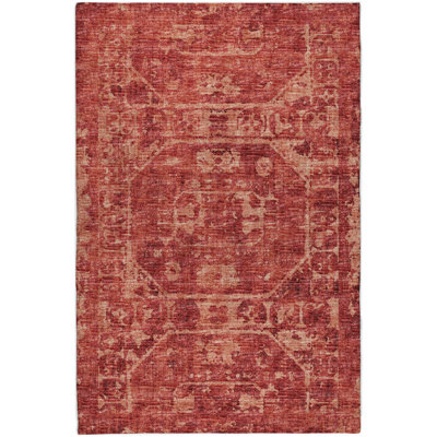 Premium Machine Washable Dream Shag Tribal Medallion Rug