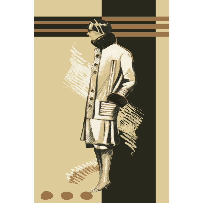 Retro Fashion IV by Vision Studio - Wrapped Canvas Print, 91cm H x 61cm W