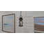 Abdelmalek 1-Light Matte Black Mini Pendant Light