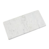 Marmore Stone White Rectangular Chopping and Serving Board