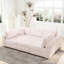 Rose en forme de U avec levage hydraulique et coussins amovibles. Confortable pour l'espace de vie. Tissu acrylique en forme de U. Soulevez. Et tendance. Pour la chambre à coucher.-379138128