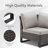 Nazime 105.1" Wide Outdoor Wicker Patio Sectional with Cushions-1166356649-1184371636