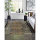 Sesena Striped Machine Made Flatweave  Polypropylene Indoor / Outdoor Area Rug in Black/Yellow/Red