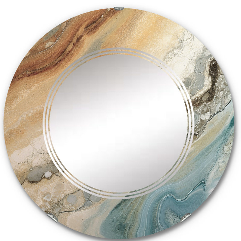 Miroir mural Wabe, 24 po x 24 po