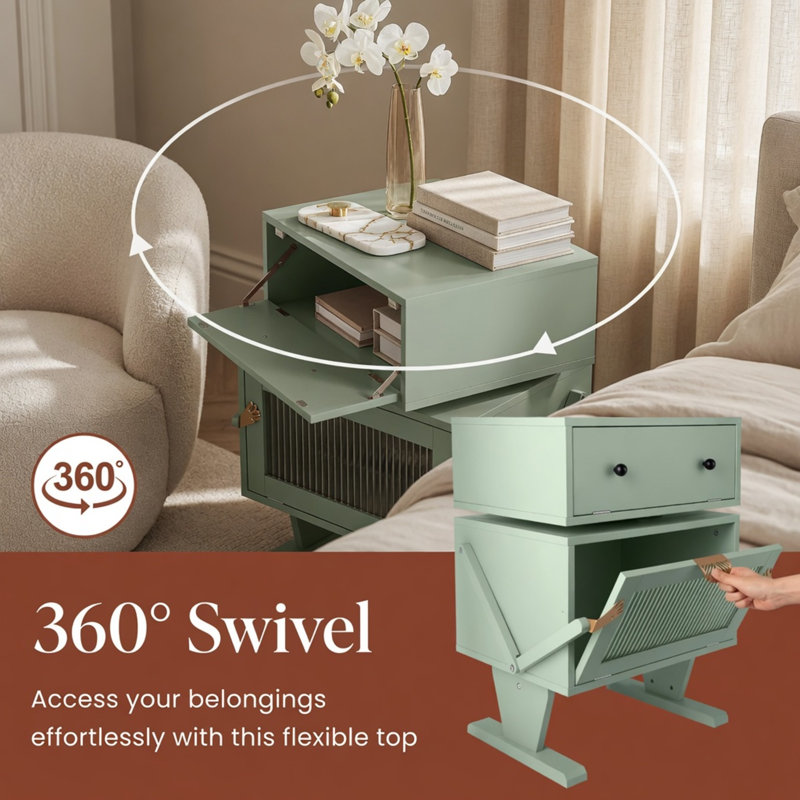 Table de chevet Green Robot, Green