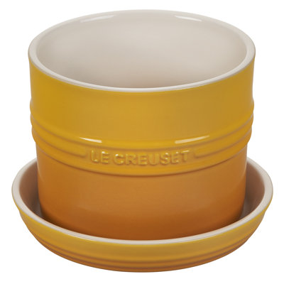Le Creuset Enameled Stoneware Pot Planter