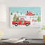 «Christmas In The Country I» par Daphne Brissonnet, impression sur toile tendue-73366750-73366751-73366752