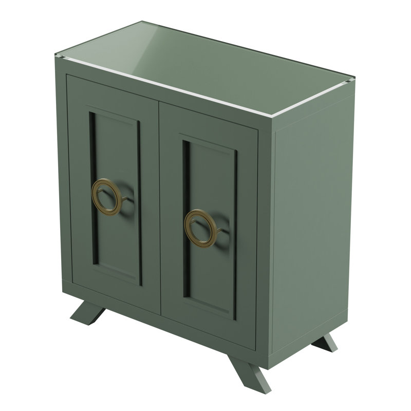 Carville 31.5'' Bar Cabinet, Kale