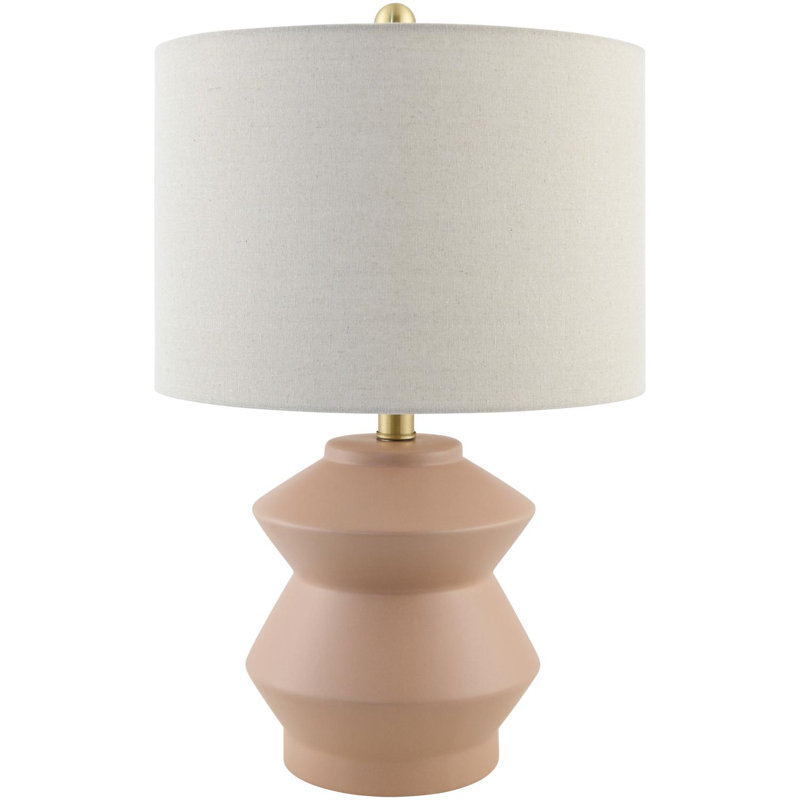 Lampe de table Boyes, Rose