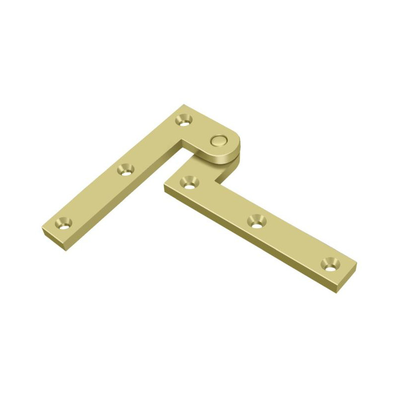 Hinge, Polished Brass