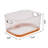 Set Of 2 Refrigerator Organizers & Clear Storage Bins PET Storage Containers, Clear View Clear Organizer For Kitchen-32987552