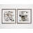 'Marble Onyx' 2 Piece Framed Print Set-27610055