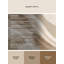 Tapis beige doux et moelleux à motif de palmiers et de palmiers Calvin-1505503381