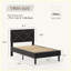 Lit plateforme tapissier