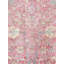 Canvello Vintage Tabriz Wool Raspberrie Area Rug- 7'3'' X 9'