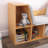 Bookcase with Reading Nook, 6 Shelves-1929508460