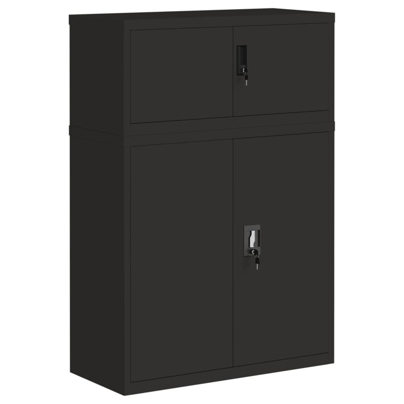 Zenobius Storage Cabinet, Black