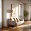 Lampe sur pied Laine