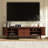 70.8" Mid-Century Modern TV Stand With Power Outlet, 2 Drawers For Tvs Up To 75"