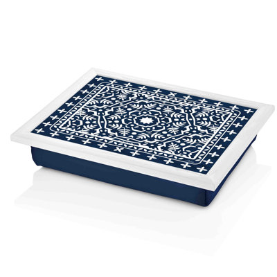 Damask Outdoor Reversible Throw Pillow