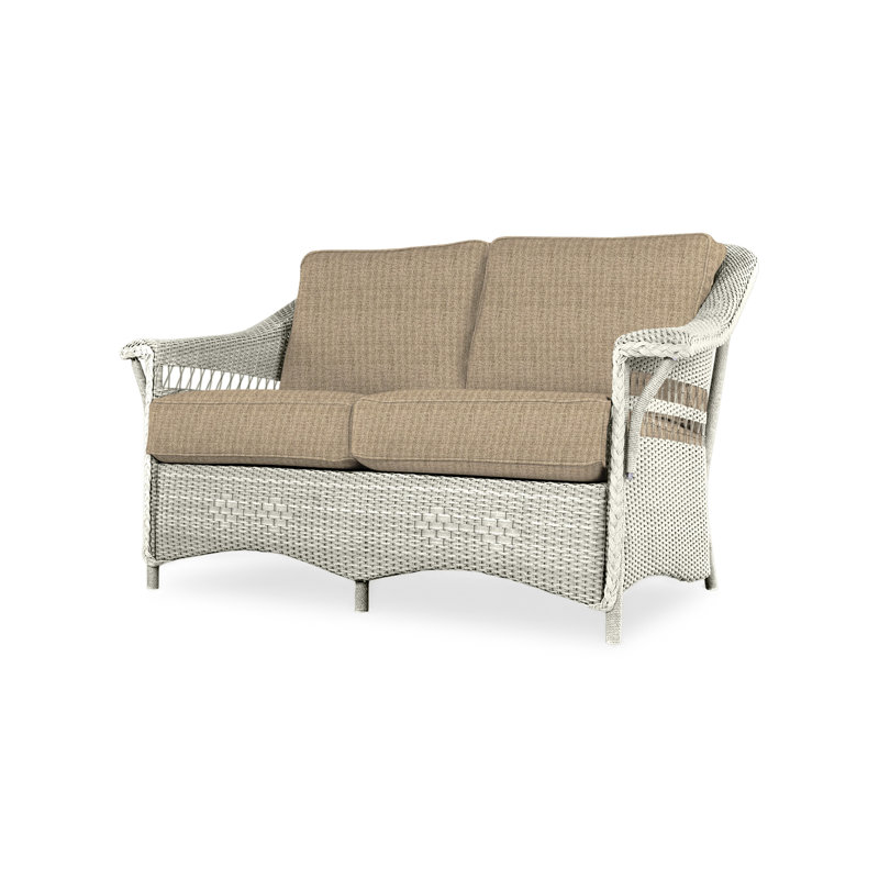 Nantucket Outdoor 2 - Seat Loveseat, Charlotte Sparrow, Linen