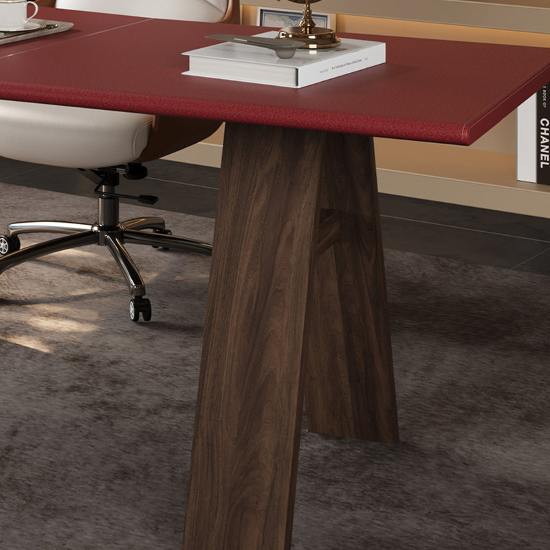 Bureau Boss luxueux et sophistiqué, H 29,53 po x l 78,74 po x P 31,5 po