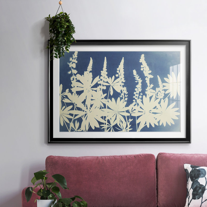 Lovely Lupin, reproduction d'art encadrée, H 19 po x l 27 po x P 1,5 po, Noir