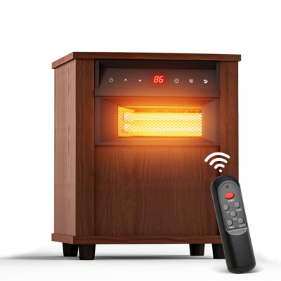 Chaufferettes infrarouges Riifi pour utilisation intérieure, chauffage électrique 1500W avec thermostat, silencieux, mode ECO