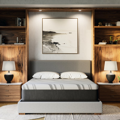 Gray King Mattress, Responsive Gel Foam For A Deep Sleep Experience Layer Superior Comfort