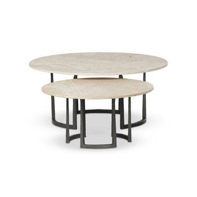 Axtell Marble Nesting Coffee Table