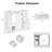 36'' Single Bathroom Vanity With Ceramic Top