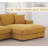 Braflin Upholstered Chenille Sofa Chaise Wide Seat Sectional-352235175-385900950