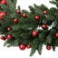 Couronne de Noël pré-éclairée Greyson