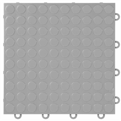 Flooringinc Coin Nitro Garage Flooring Tiles 12In X 12In X 3/8In Interlocking  Modular Floor 