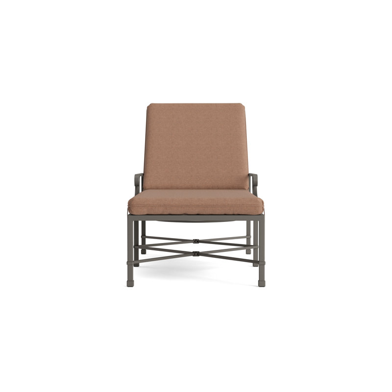 Venetian Outdoor Chaise Lounge, Fusion Clay, Mica