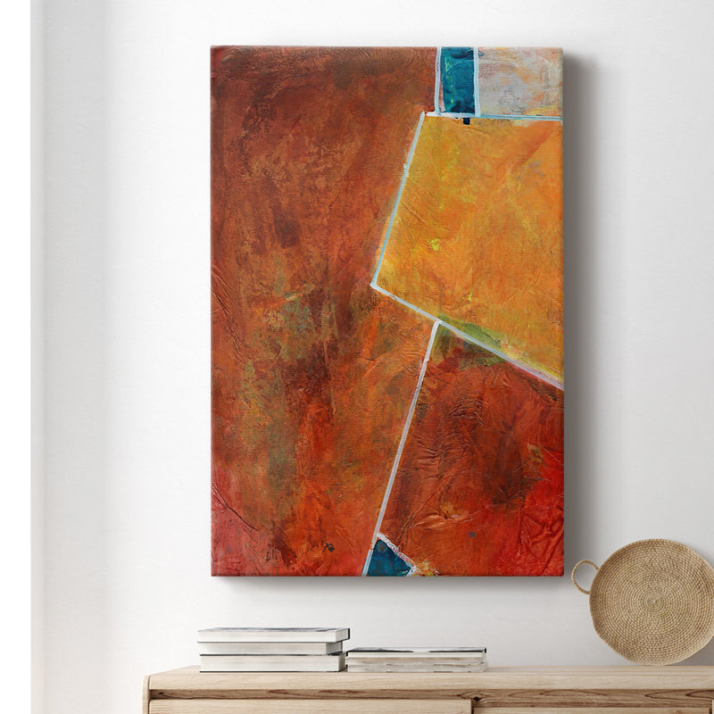 Primaire connexion I - impression sur toile tendue, H 12 po x l 8 po