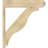 8"W x 14"D x 18"H Funston Craftsman Rough Sawn Outlooker, Douglas Fir-116788038