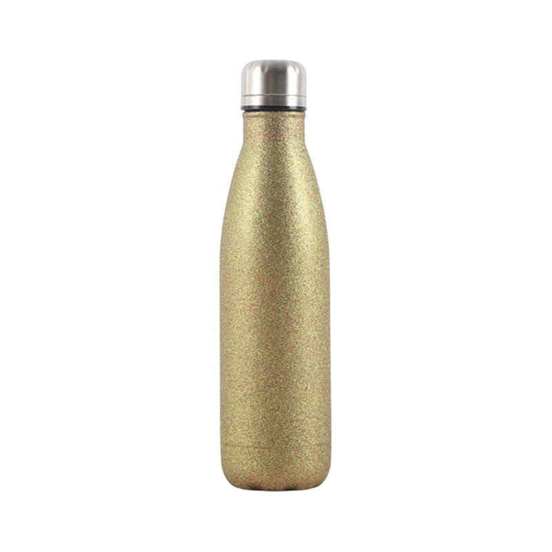 Bouteille d'eau en acier inoxydable 304, Doré