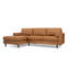 Canapé modulaire en cuir 2 pièces Fessler-1177638699
