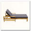 Chaise longue d'extérieur à dossier réglable en bois d'acacia-1207016513