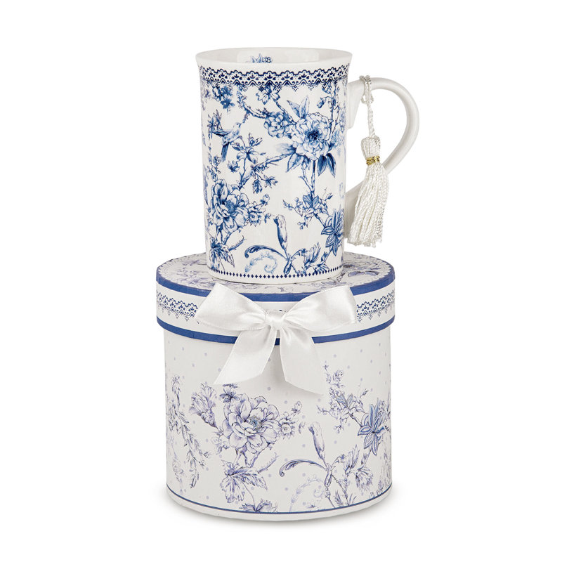 Tasse à thé et soucoupe en porcelaine Neorah